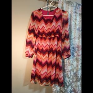 Chevron dress